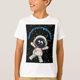 Camiseta aspas astronautas