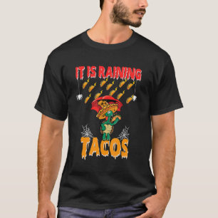 Camiseta aspas É Tacos Chovendo e Taco de Tartaruga