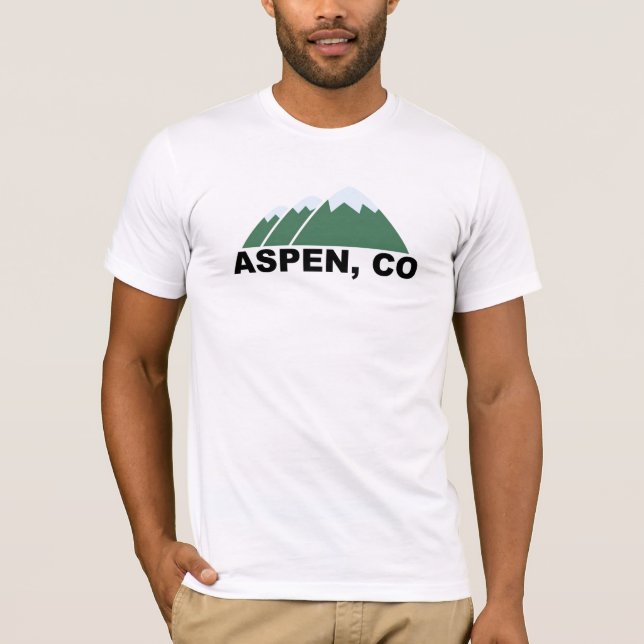 Camiseta Aspen, CO (Frente)
