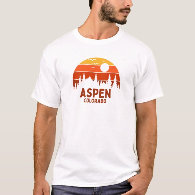 Camiseta Aspen, Colorado (Frente)