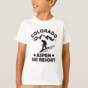 Camiseta Aspen Colorado - estância de esqui