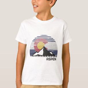 Camiseta Aspen Colorado Flag - Co-Mountain