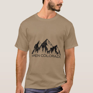 Camiseta Aspen Colorado Mountain Souvenir Gift Legal
