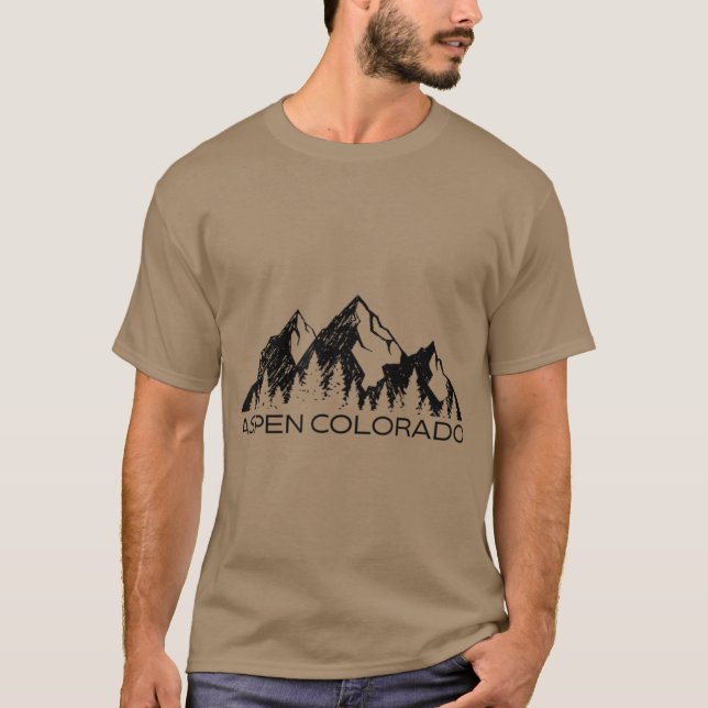 Camiseta Aspen Colorado Mountain Souvenir Gift Legal (Frente)