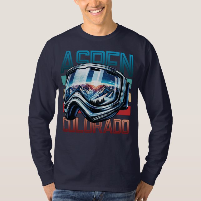 Camiseta Aspen Colorado Skibril (Frente)