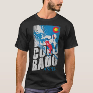 Camiseta Aspen Colorado Snowboard Snowboard Snowboard Snowb