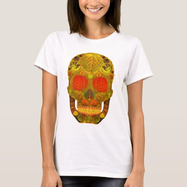 Camiseta Aspen Folha Crânio 12 (Frente)