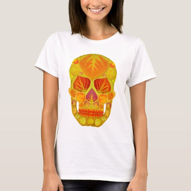 Camiseta Aspen Folha Crânio 13 (Frente)