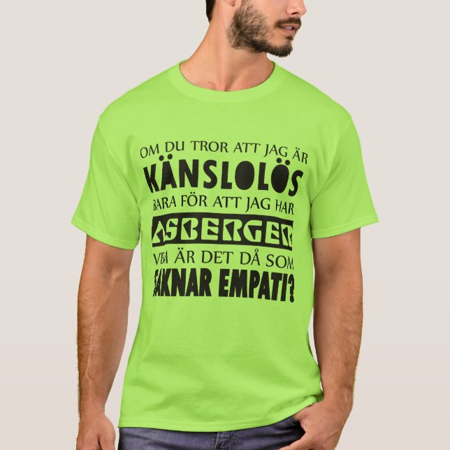 Camiseta Asperger - empati (Frente)