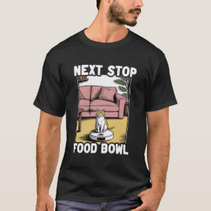 Camiseta Aspirador de Robô da Próxima Parada de Comida Engr