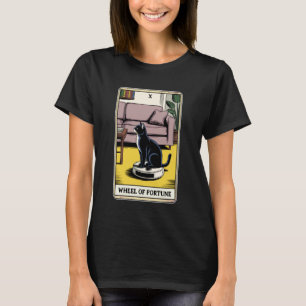 Camiseta Aspirador Robô Roda da Fortuna Tarot Engraçado