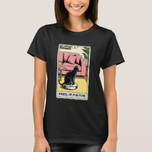 Camiseta Aspirador Robô Roda da Fur-Tuna Cartão Tarot Engra