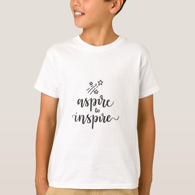 Camiseta Aspirar para Inspirar (Frente)