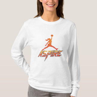Camiseta Aspire Design de logotipo de basquetebol | Fema In