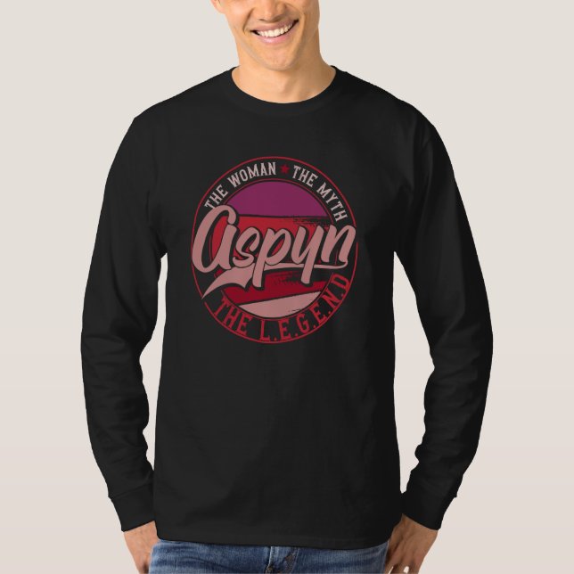 Camiseta Aspyn the Lady of Myth the Legend (Frente)