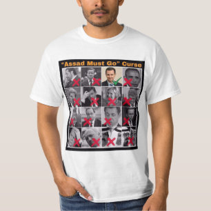 Camiseta "Assad deve ir" Maldição T-Shirt