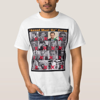Camiseta "Assad deve ir" Maldição T-Shirt