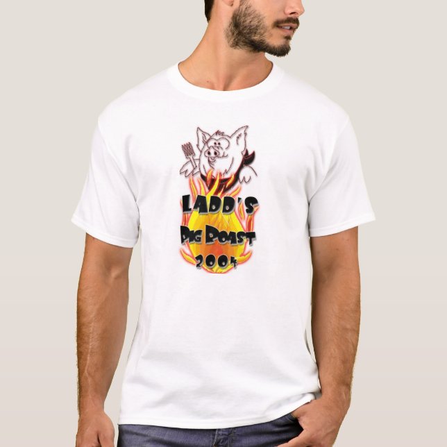 Camiseta Assado do porco de Ladd (Frente)