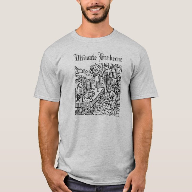Camiseta Assado mórbido com Vlad o Impaler (Frente)