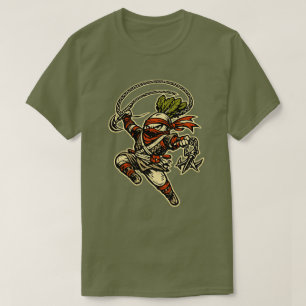 Camiseta Assaltante de Rabanete — Batedor Ninja de Daikon V