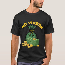 Camiseta assalto ao banco - ícone de dinheiro - sem palavra