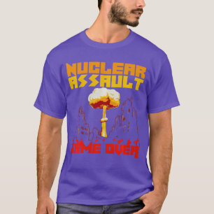 Camiseta Assalto Nuclear É Fim do Jogo Explosivos Bomba Pré