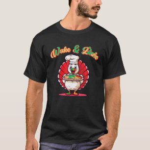 Camiseta Assar acordar Turquia Banquete Refeição Jante Chef