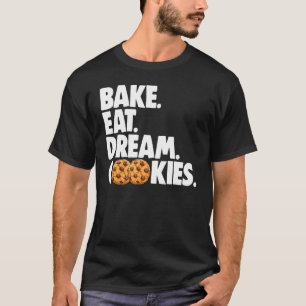 Camiseta Assar Come Dream Cookies Amor Choco Chip Cookie Mu