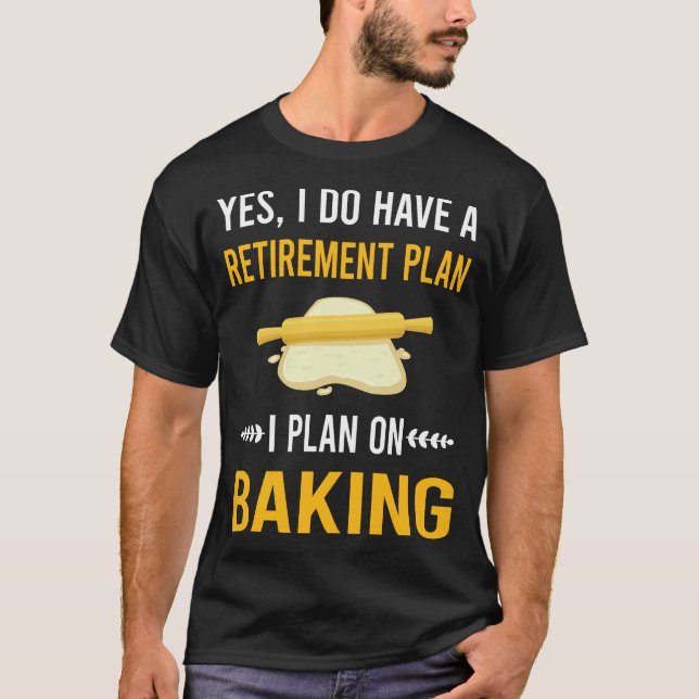 Camiseta Assar de Baínha de Aposentação (Frente)