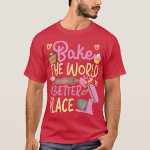 Camiseta Assar De Beterraba assar No Mundo Um Lugar Melhor