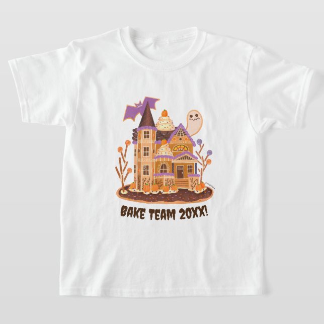 Camiseta Assar de Halloween do assar fora do Kid (Postura )