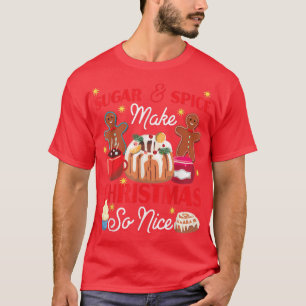 Camiseta Assar Fazendo Biscoito De Natal Homem Cupca