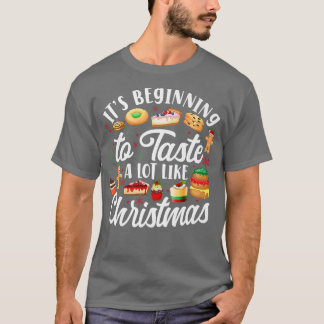 Camiseta Assar Fazendo Biscoito De Natal Homem Cupca