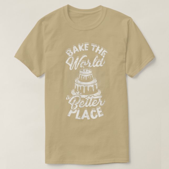 Camiseta Assar o mundo um lugar melhorFlavortown Coma e Coo (Frente do Design)