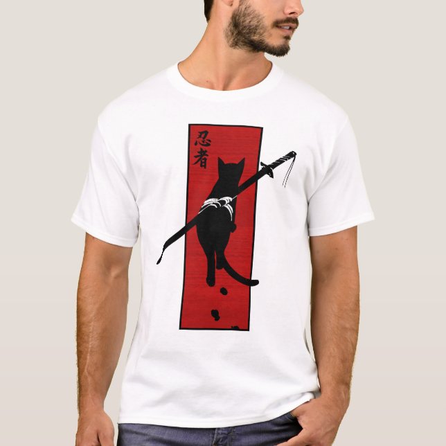 Camiseta Assassin cat (Frente)