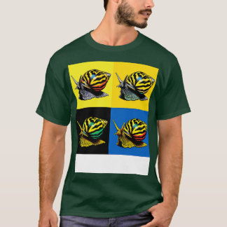 Camiseta Assassin Snail Peixes Tropicais Legal