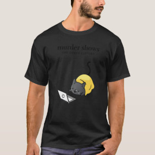 Camiseta Assassinato do Ventilador do Crime Mostra Roupas C