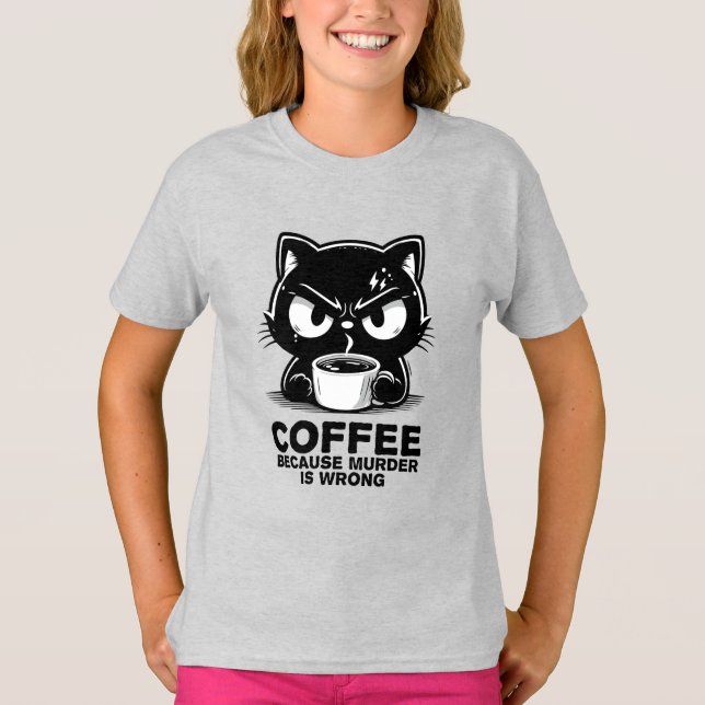 Camiseta Assassinato está errado (Frente)