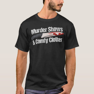 Camiseta Assassinato Mostra Roupas Confortáveis rapaz