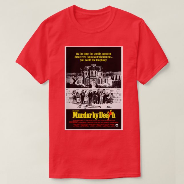 Camiseta Assassinato por morte 1976 (Frente do Design)