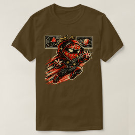Camiseta Assassino da Estrela Morango — Ninja Espacial Vint
