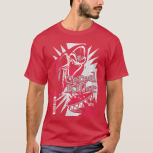 Camiseta Assassino de Cereais Femininos Filmes de Terror Cr