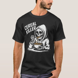 Camiseta Assassino de Cereais Filme de Terror Halloween Eng
