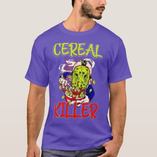 Camiseta Assassino de Cereal Comida Trocadilho Humor Fodora
