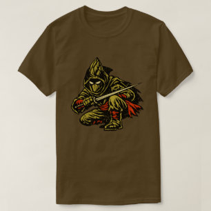 Camiseta Assassino de Espargos — Ninja Silencioso e Diverti