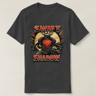 Camiseta Assassino de Morango – RÁPIDO COMO SOMBRA Herói