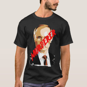 Camiseta assassino de putin