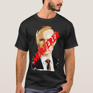 Camiseta assassino de putin