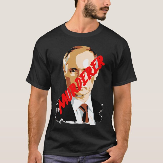 Camiseta assassino de putin (Frente)