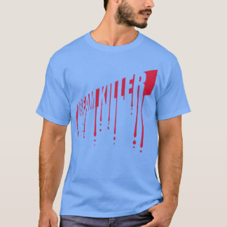 Camiseta assassino de sonhos pessimistas citação menino
